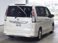 Цена авто Nissan Serena с аукционов Японии, номер кузова FC26, пробег 173 000, оценка 6