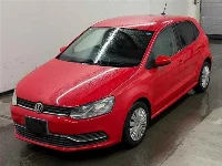 Цена авто Volkswagen Polo с аукционов Японии, номер кузова 6RCJZ, пробег 77 000, оценка 2