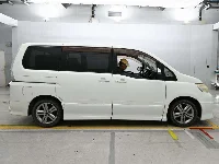 Цена авто Nissan Serena с аукционов Японии, номер кузова CC25, пробег 121 000, оценка 8