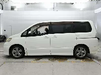 Цена авто Nissan Serena с аукционов Японии, номер кузова CC25, пробег 121 000, оценка 8
