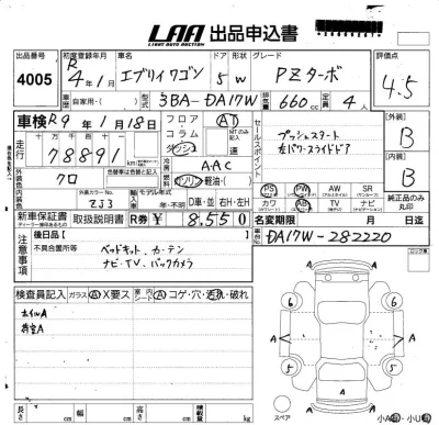 SUZUKI EVERY WAGON