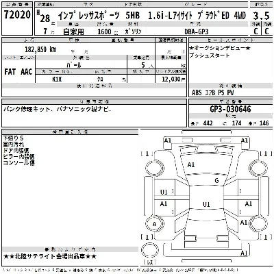 Subaru IMPREZA