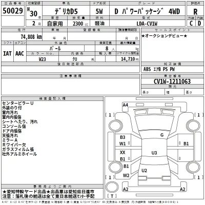 MITSUBISHI DELICA D5