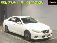 Цена авто Toyota Mark X с аукционов Японии, номер кузова GRX130, пробег 115 000, оценка 2