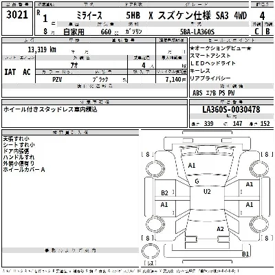 Daihatsu MIRA E S