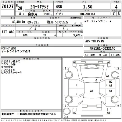 TOYOTA COROLLA AXIO