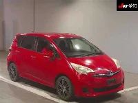 Цена авто Toyota Ractis с аукционов Японии, номер кузова NCP120, пробег 69 000, оценка 2