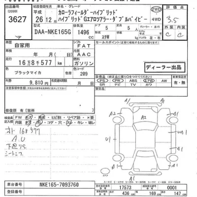 Toyota Corolla Fielder