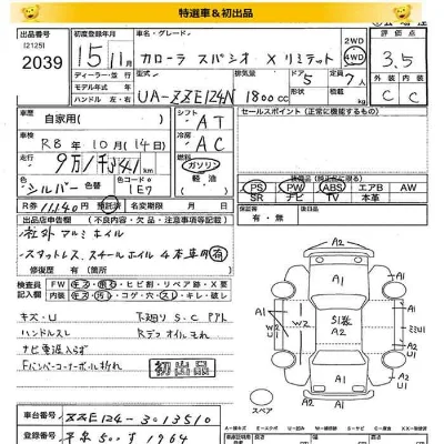 Toyota Corolla Spacio