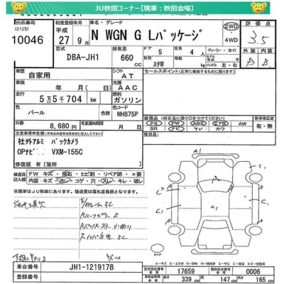 HONDA N WGN