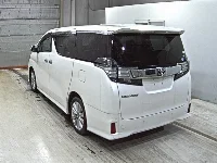 Цена авто Toyota Vellfire с аукционов Японии, номер кузова AGH30W, пробег 98 000, оценка 8