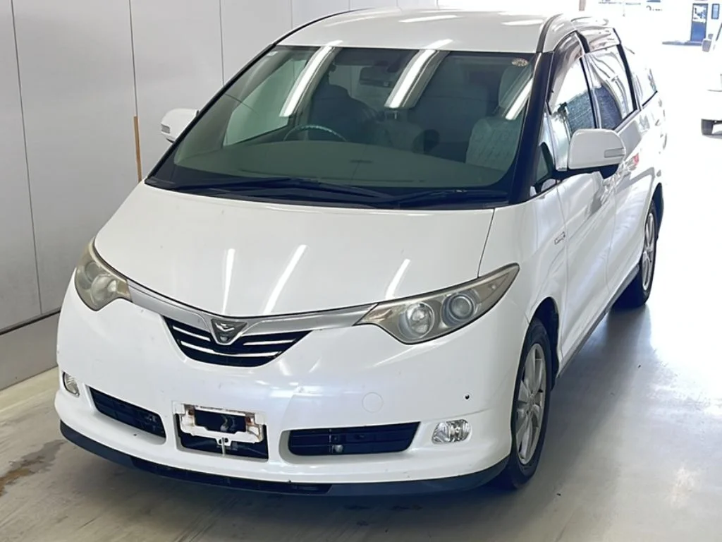 Toyota Estima Hybrid  с аукциона в Японии