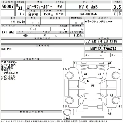 Toyota Corolla Fielder