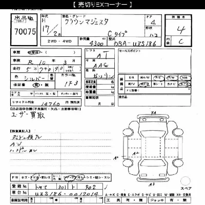 Toyota CROWN MAJESTA