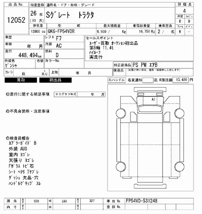Mitsubishi FUSO SUPER GREAT