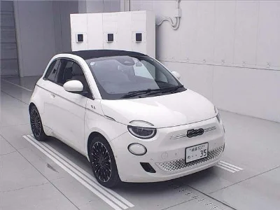 FIAT 500E, 2022 — лот японского аукциона