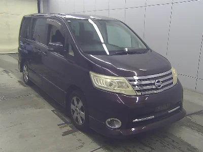 NISSAN SERENA, 2009 — лот японского аукциона