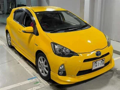 TOYOTA AQUA, 2012 — лот японского аукциона
