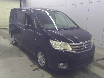 NISSAN SERENA, 2012 — лот японского аукциона