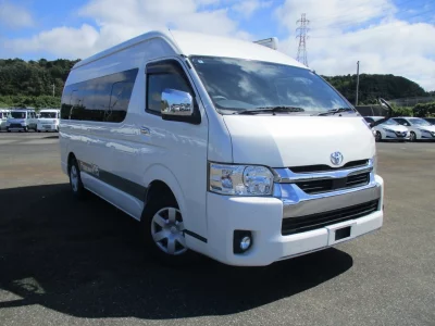 TOYOTA HIACE VAN, 2021 — лот японского аукциона
