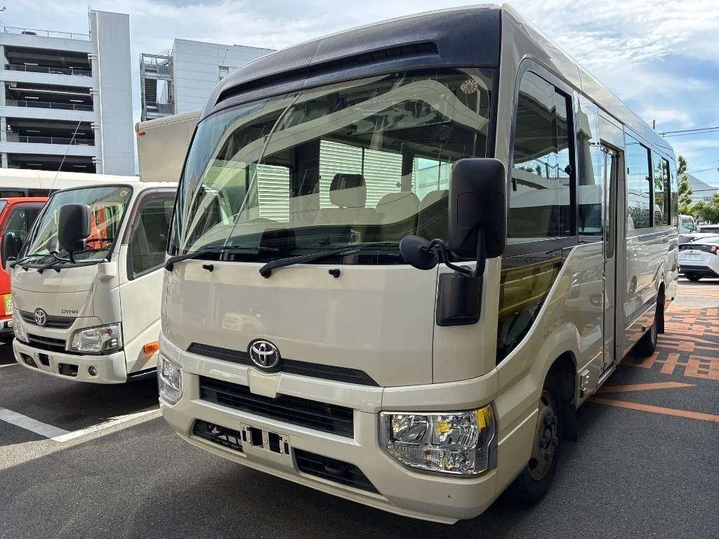 Toyota Coaster  с аукциона в Японии