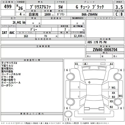TOYOTA PRIUS ALPHA