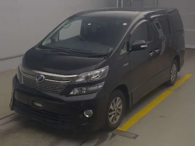 TOYOTA VELLFIRE, 2012 — лот японского аукциона