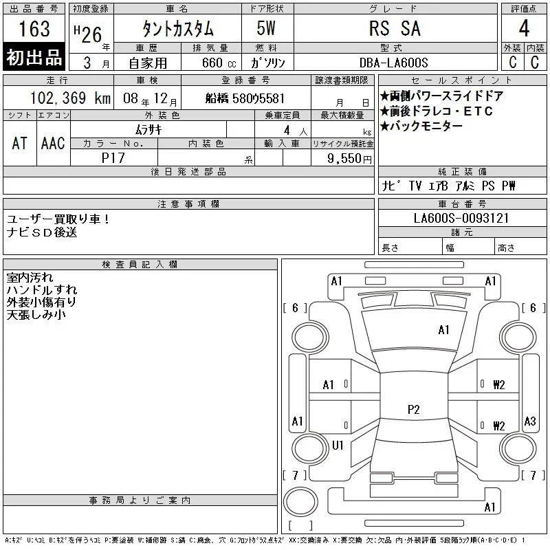 Daihatsu Tanto RS SA, миниатюра 12