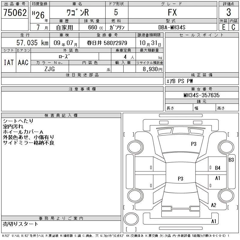 Suzuki Wagon R FX, миниатюра 12
