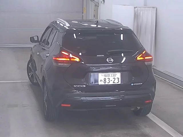 Nissan Kicks  с аукциона в Японии