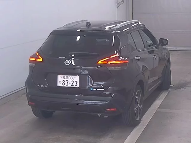 Nissan Kicks  с аукциона в Японии