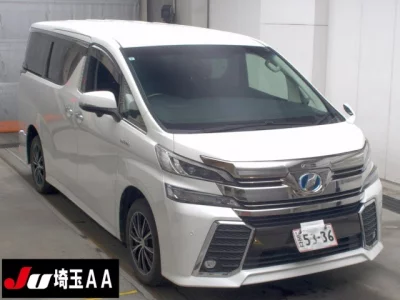 TOYOTA VELLFIRE, 2015 — лот японского аукциона