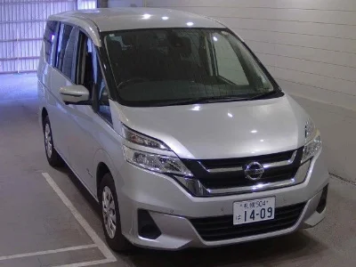 NISSAN SERENA, 2017 — лот японского аукциона