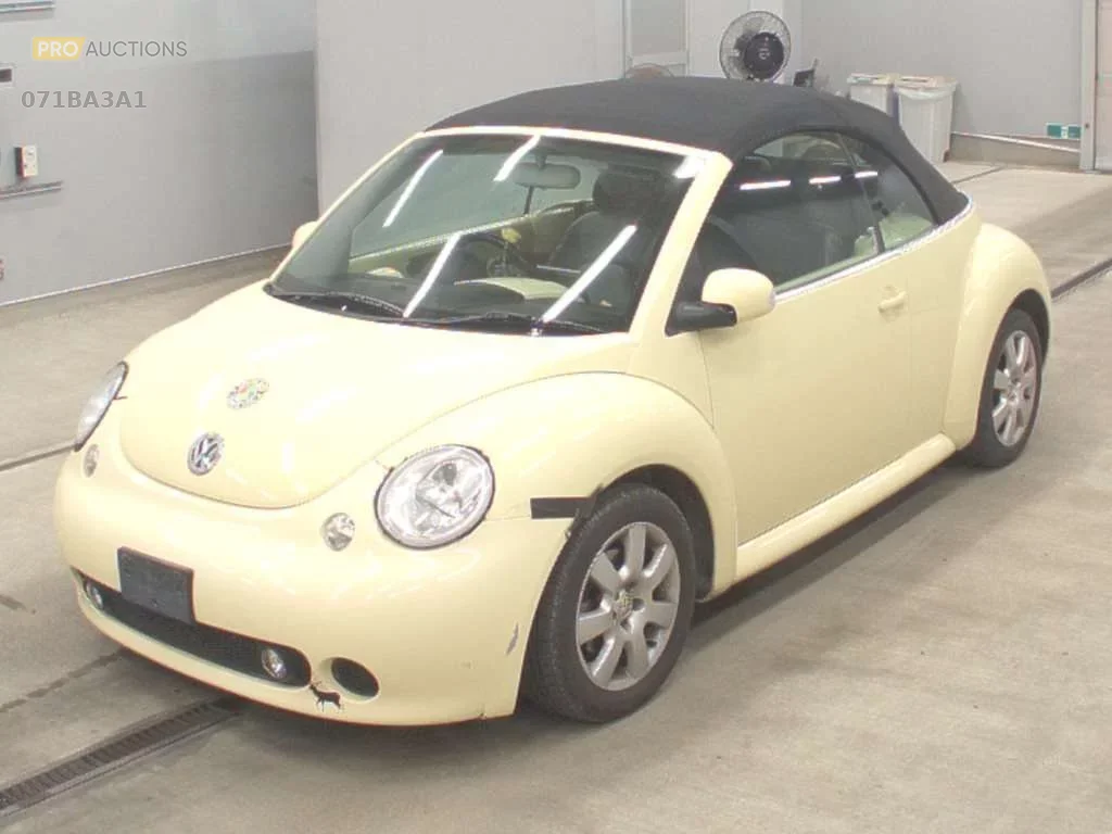 Volkswagen New Beetle  с аукциона в Японии