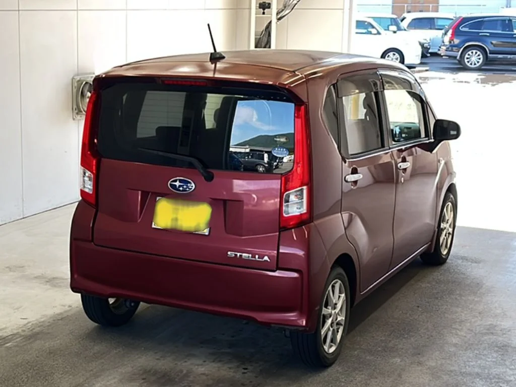 Subaru Stella  с аукциона в Японии