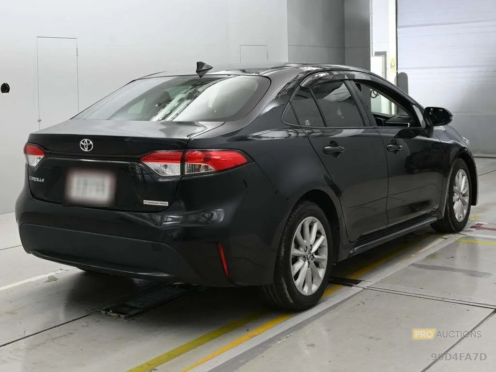 Toyota Corolla  с аукциона в Японии