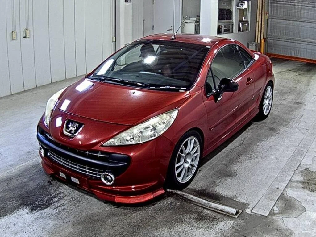 Peugeot 207  с аукциона в Японии
