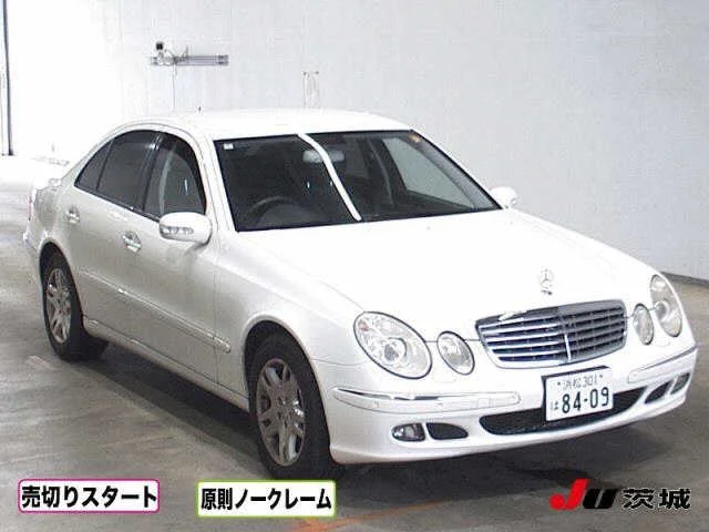 Mercedes-Benz E-Class  с аукциона в Японии