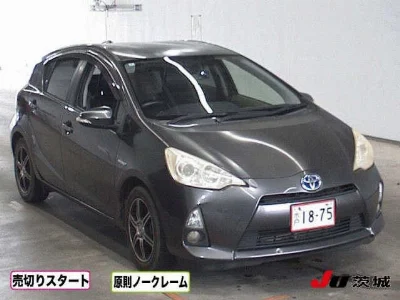 TOYOTA AQUA, 2012 — лот японского аукциона