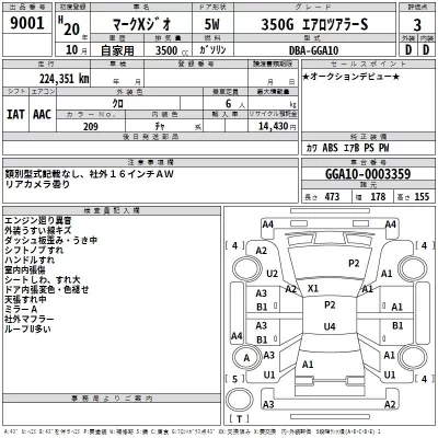 Toyota Mark X Zio