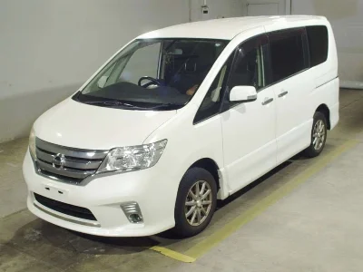 NISSAN SERENA, 2011 — лот японского аукциона