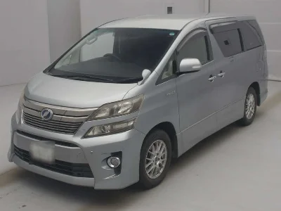 TOYOTA VELLFIRE, 2012 — лот японского аукциона