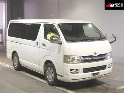 TOYOTA HIACE VAN, 2010 — лот японского аукциона