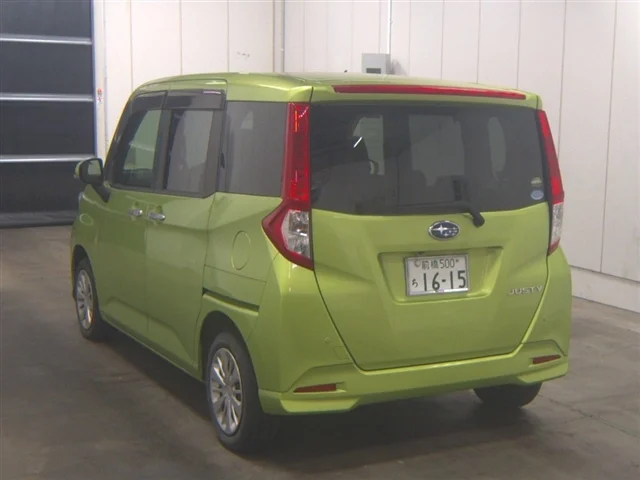 Subaru Justy  с аукциона в Японии