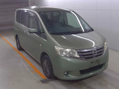 NISSAN SERENA, 2012 — лот японского аукциона