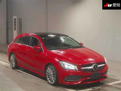 MERCEDES BENZ CLA SHOOTING BRAKE, 2019 — лот японского аукциона