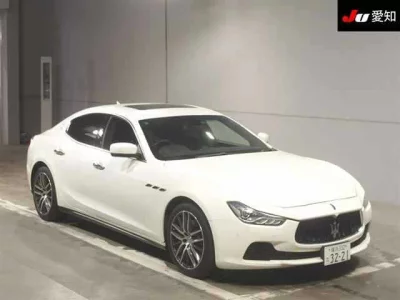 MASERATI GHIBLI, 2017 — лот японского аукциона