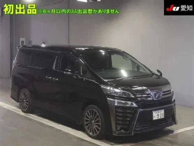 TOYOTA VELLFIRE, 2018 — лот японского аукциона
