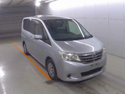 NISSAN SERENA, 2012 — лот японского аукциона