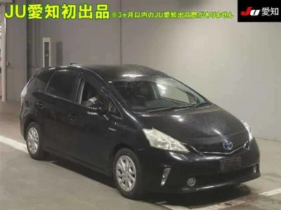 TOYOTA PRIUS ALPHA, 2013 — лот японского аукциона
